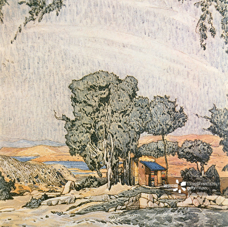 1912年斯巴达海琳的第三章设计图片素材