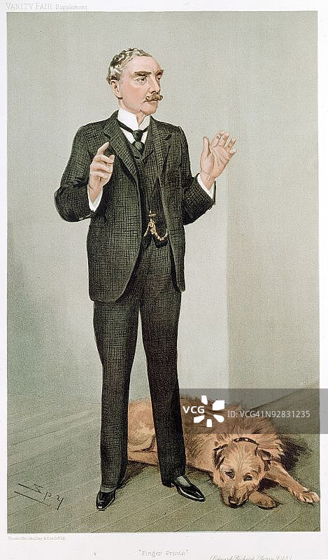 爱德华·理查德·亨利肖像图片素材