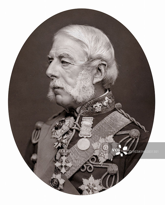 艾里男爵肖像图片素材