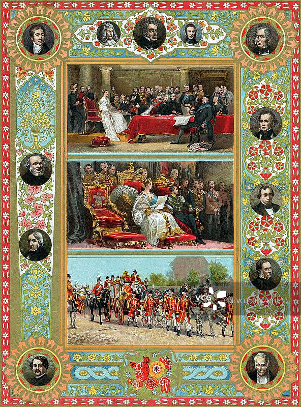 维多利亚女王场景图片素材