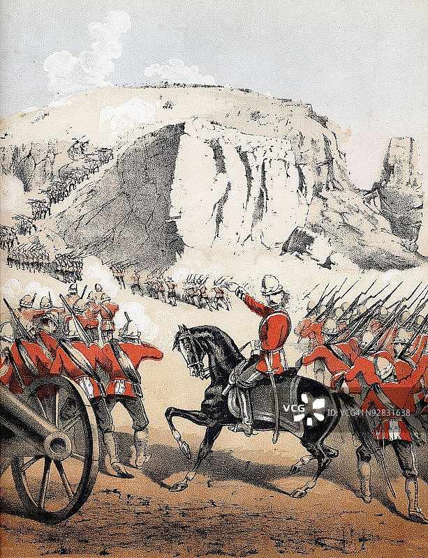 1868年阿比西尼亚战役图片素材