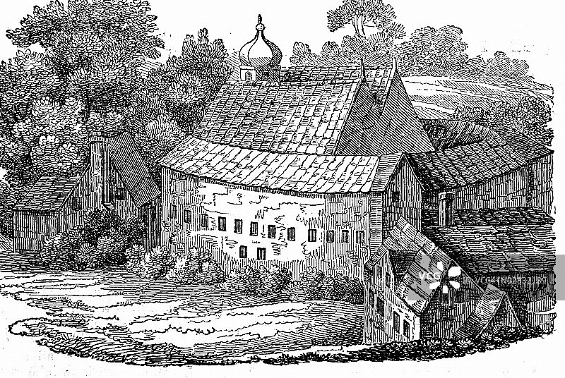 伦敦熊园景象图片素材