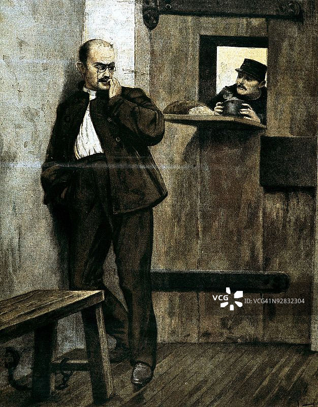 狱中的阿尔弗雷德·德雷福斯图片素材