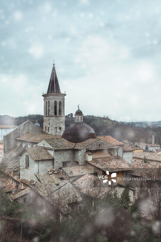 斯波莱托穹顶图片素材