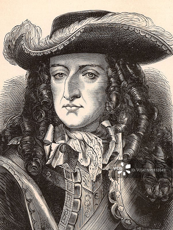 威廉三世肖像图片素材