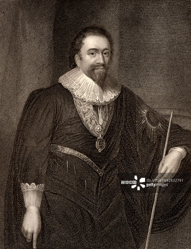 威廉赫伯特的肖像，第三伯爵彭布罗克图片素材