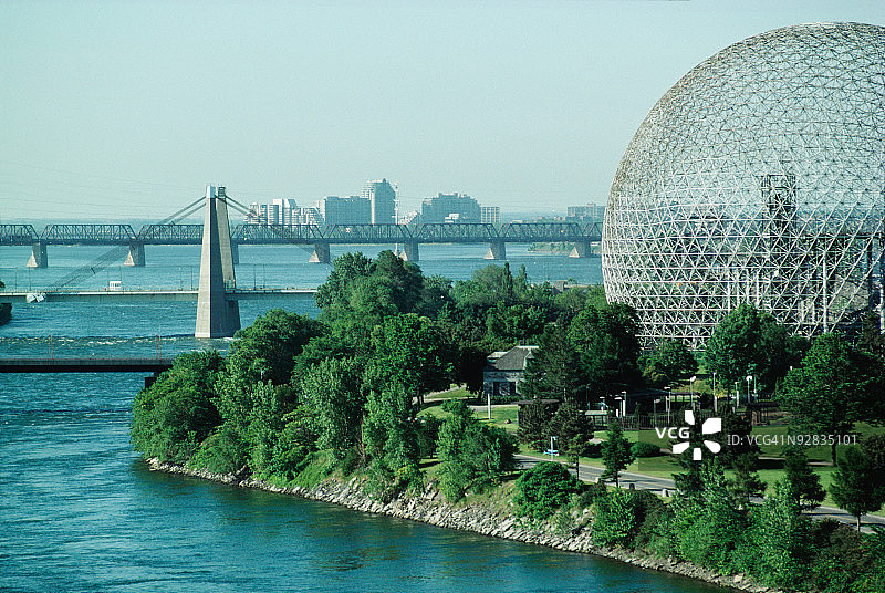 加拿大蒙特利尔生物圈图片素材