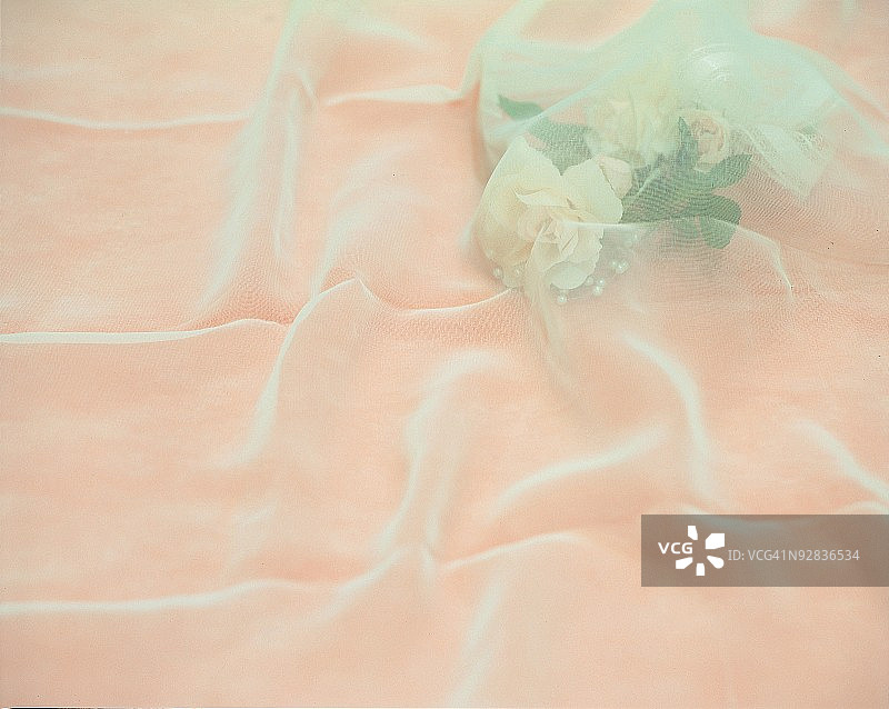 白色织物全帧拍摄图片素材