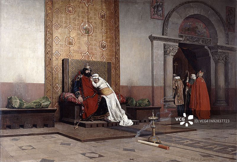 让·保罗·洛伦斯创作的《驱逐罗伯特·勒皮纳》图片素材