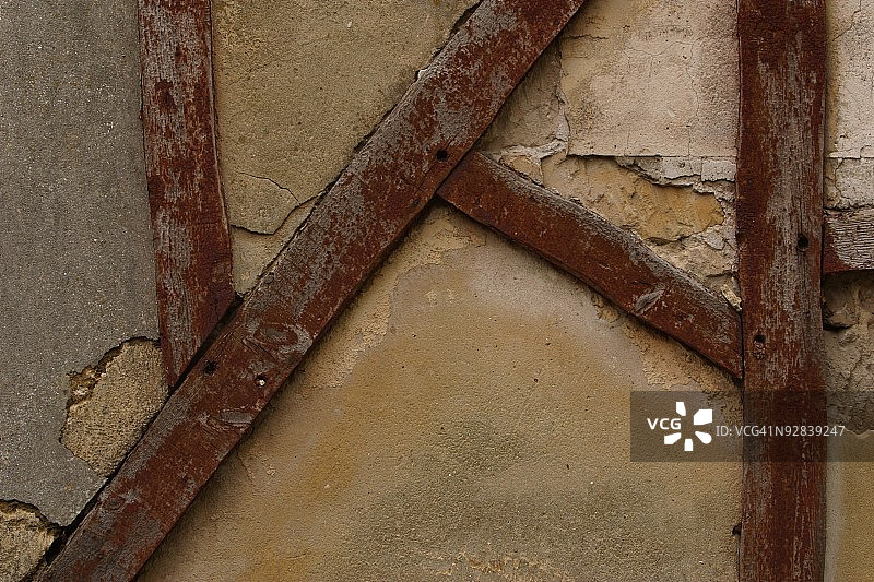 风化墙全幅拍摄图片素材