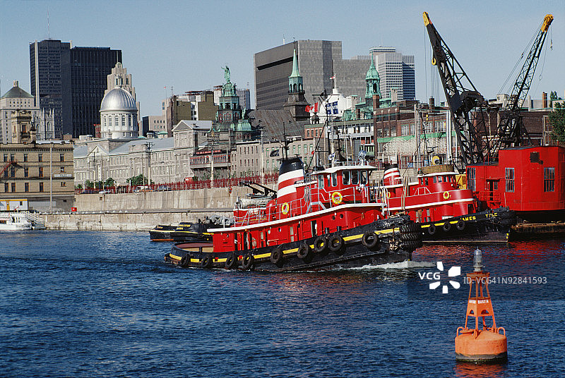 港口中的船只图片素材