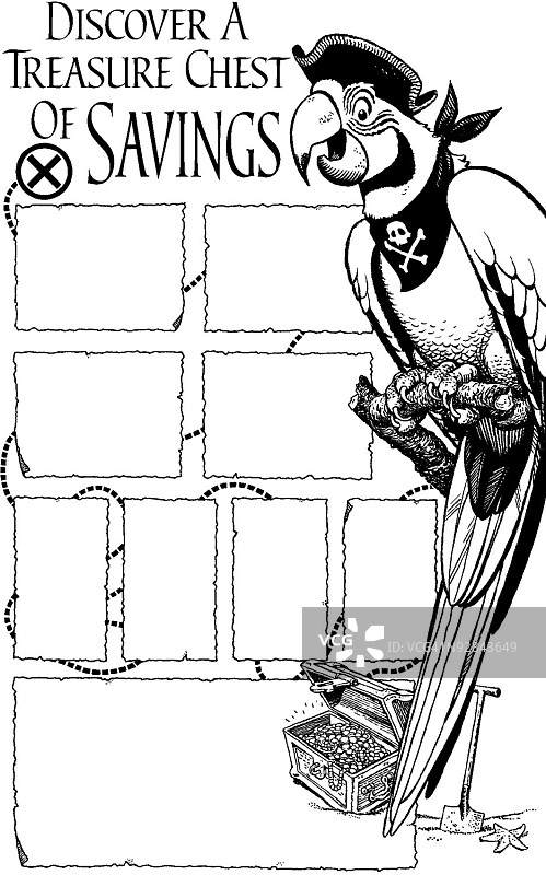 发现省钱秘诀图片素材