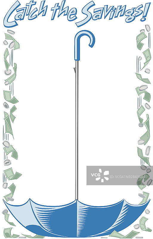 雨伞促销优惠图片素材