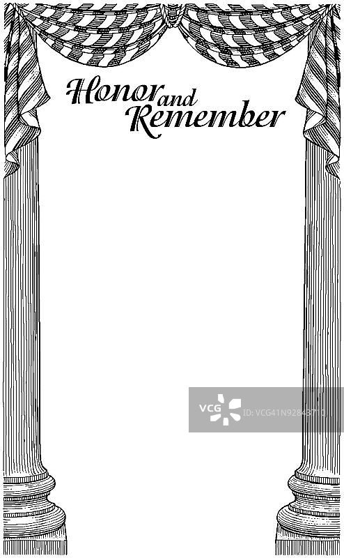 纪念阵亡将士纪念日图片素材