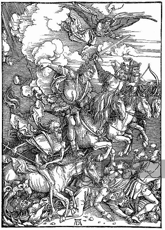 天启四骑士图片素材