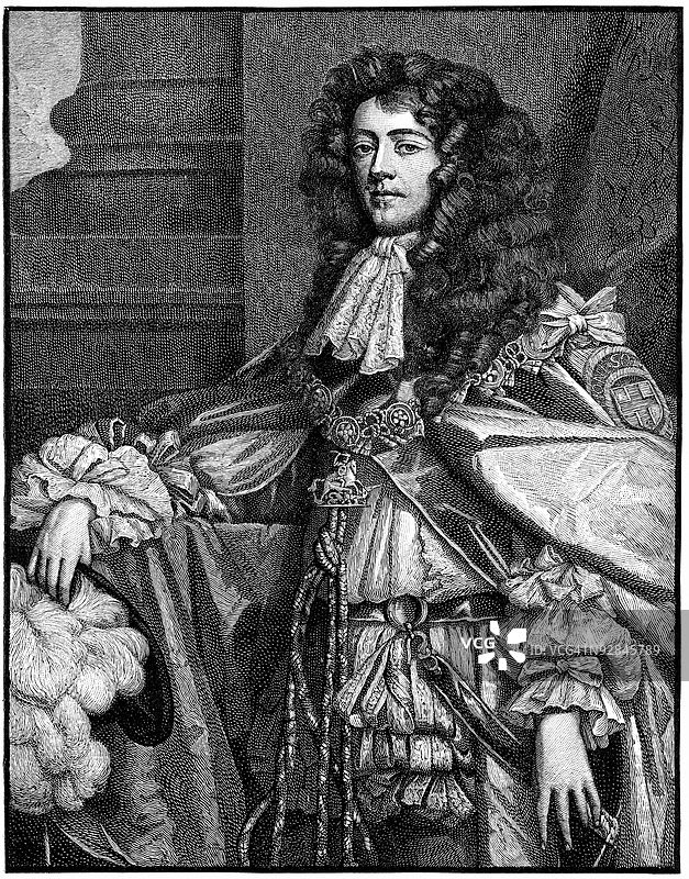 蒙茅斯公爵肖像图片素材