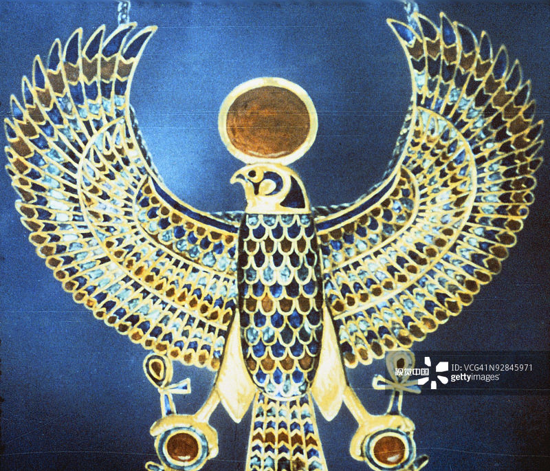 荷鲁斯:古埃及鹰头神图片素材