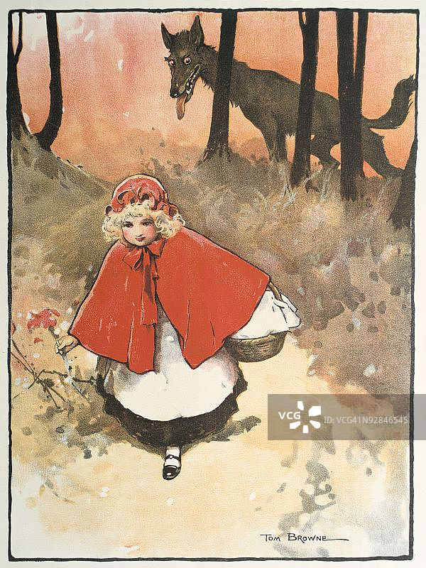 小红帽渲染图图片素材