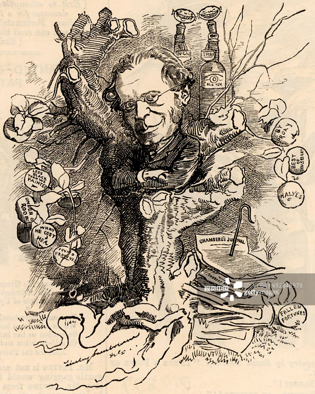 英国作家詹姆斯·佩恩图片素材