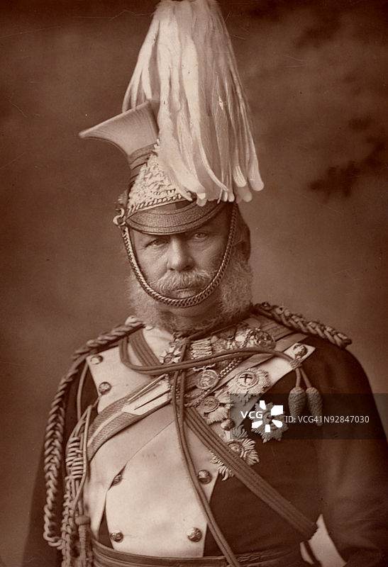 英军士兵乔治·威廉·弗雷德里克·查尔斯图片素材