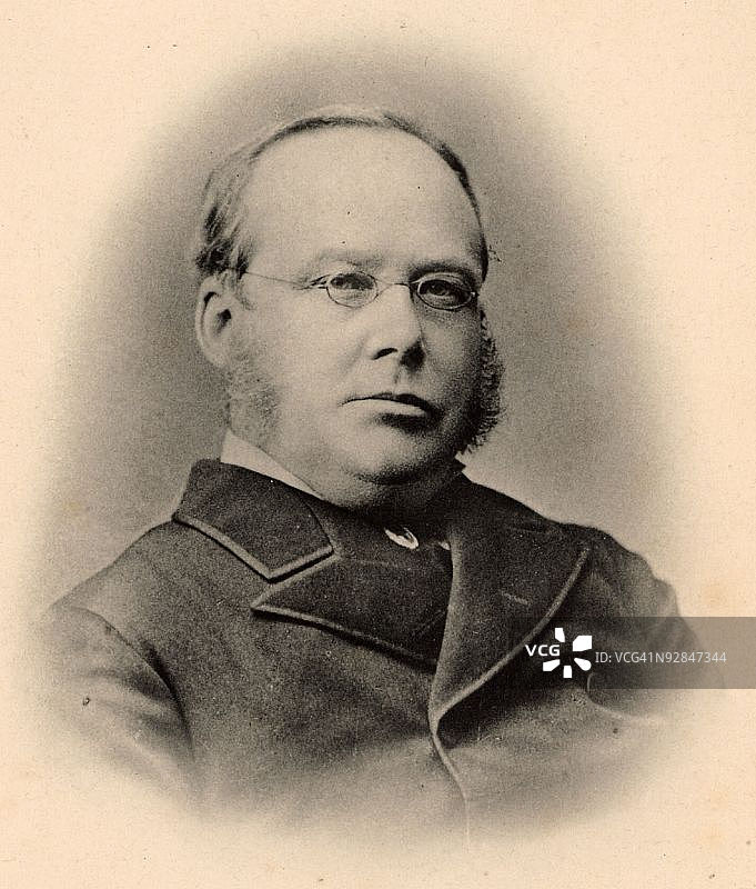 英国医生威廉·亨利·布罗德本特图片素材