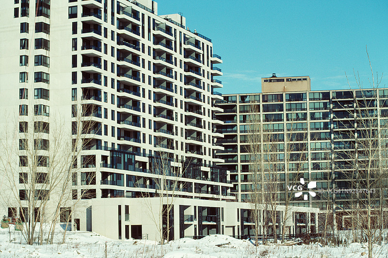 加拿大蒙特利尔的酒店外观图片素材