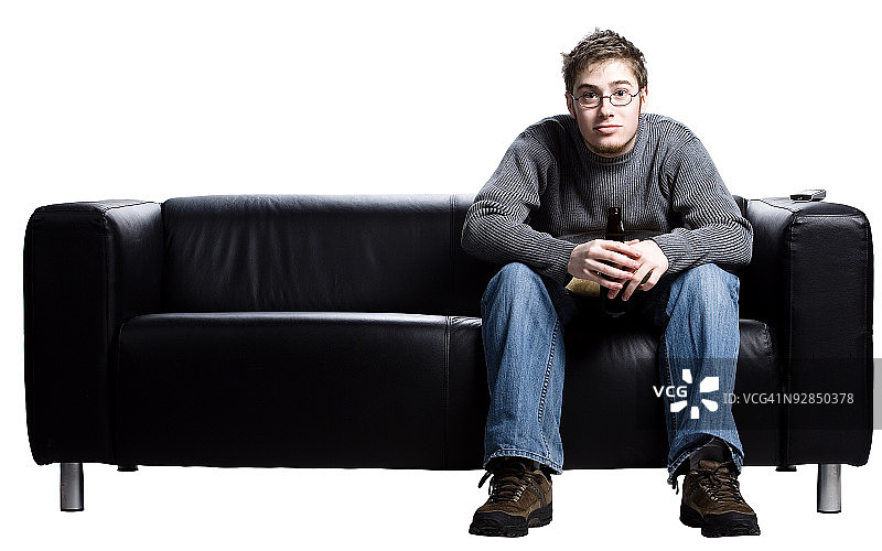 人看电视图片素材