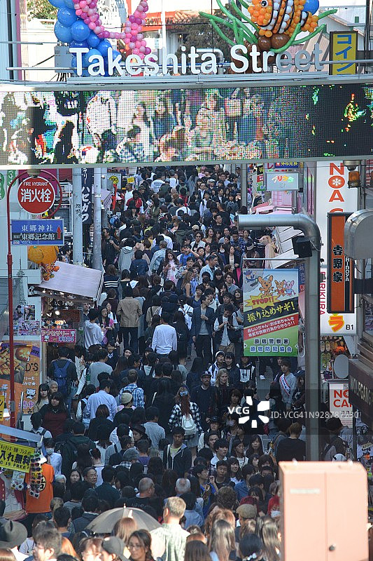 原宿商业街图片素材