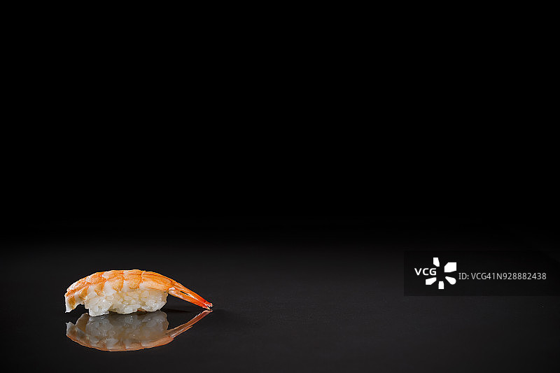 鲜虾寿司，寿司吧菜单图片素材