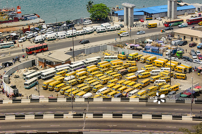 拉各斯商业城市图片素材