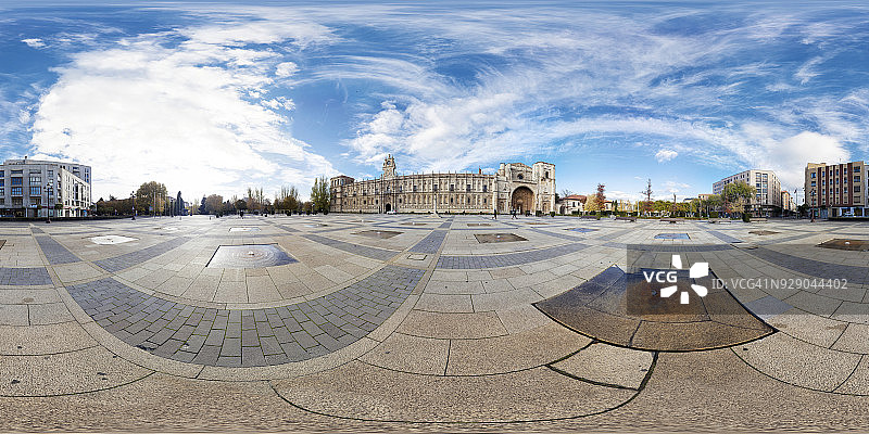 西班牙莱昂圣马科斯修道院图片素材