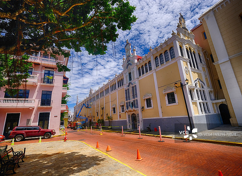 巴拿马城老城区图片素材