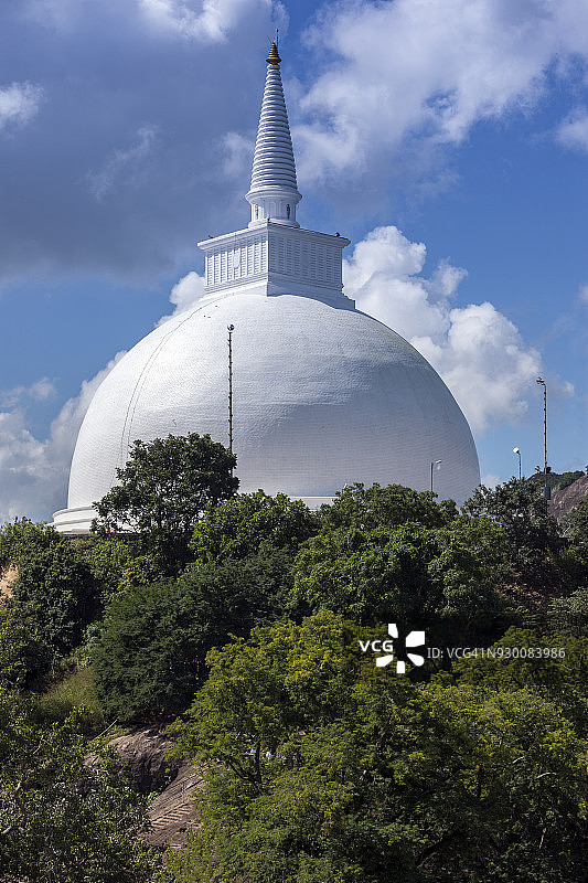斯里兰卡阿努拉德普勒米欣泰莱摩诃佛塔图片素材