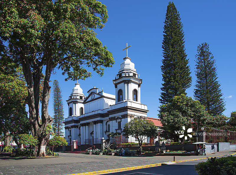 哥斯达黎加阿拉胡埃拉大教堂图片素材