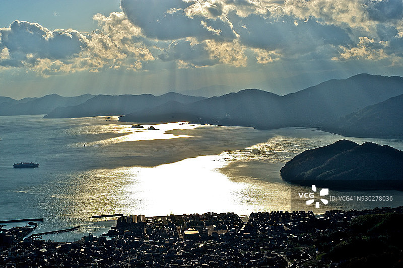 濑户内海景色图片素材