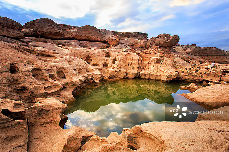 泰国乌汶府三潘博大峡谷图片素材