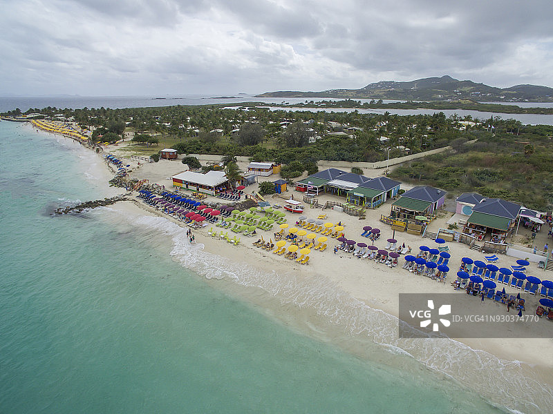 加勒比海圣马丁岛图片素材