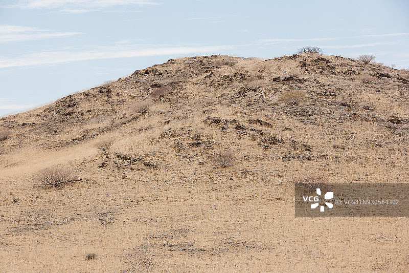 纳米比亚的干旱景观图片素材