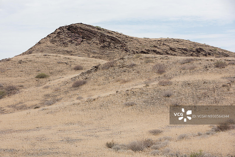 纳米比亚的干旱景观图片素材