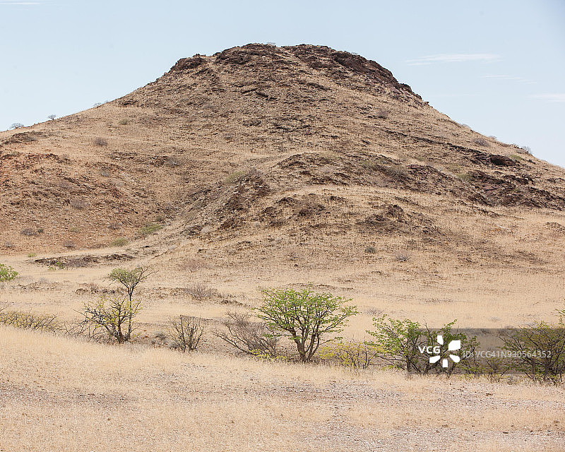 纳米比亚的干旱景观图片素材