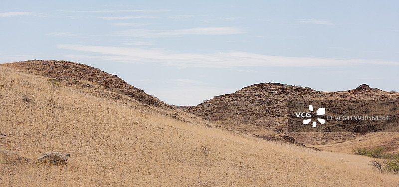 纳米比亚的干旱景观图片素材