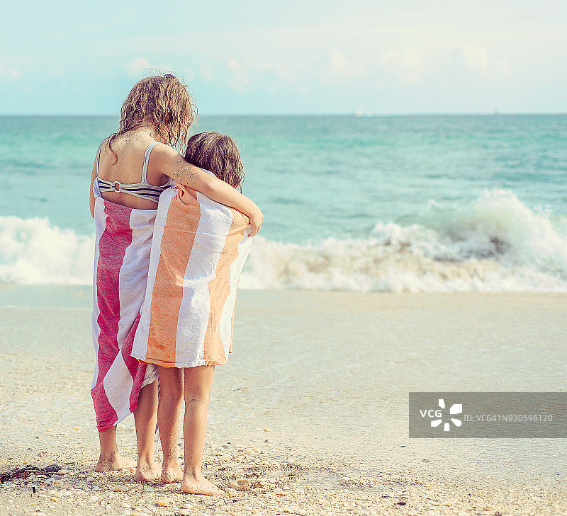 海滩上的一天图片素材