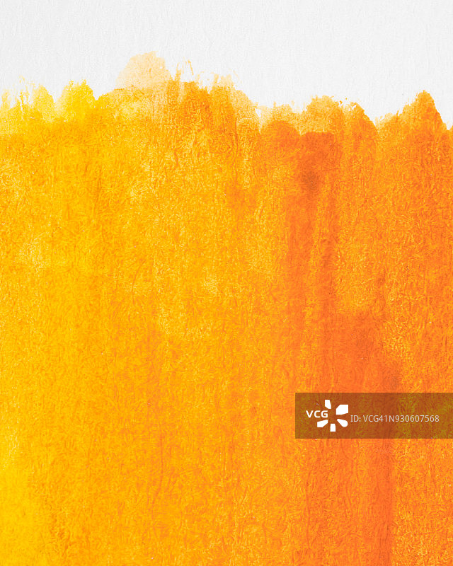 橙色水彩抽象背景图片素材