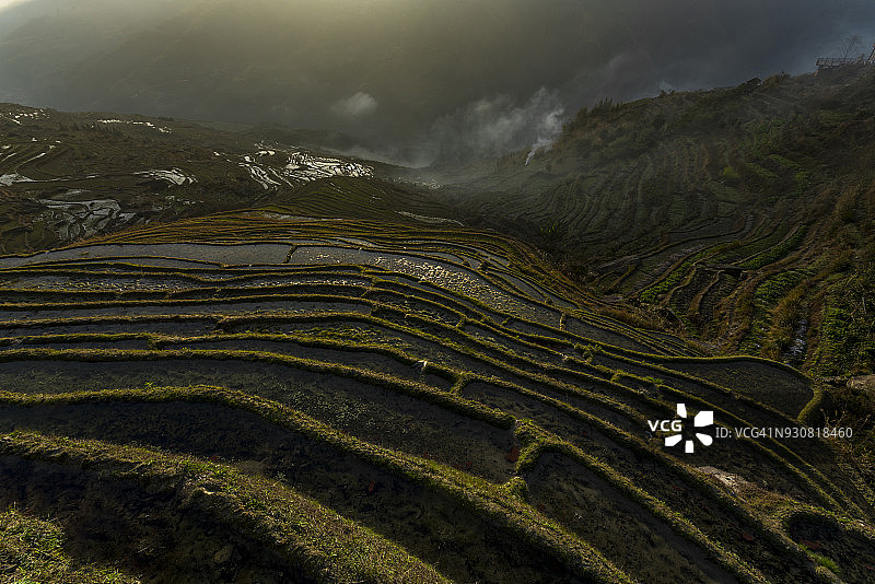 桂林龙胜龙脊梯田图片素材