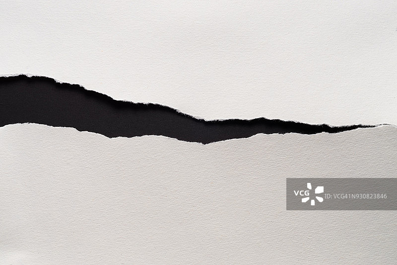 撕裂的纸张裂缝图片素材