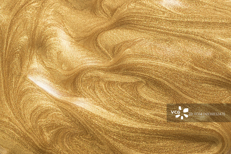 闪闪发光的金色油漆图片素材