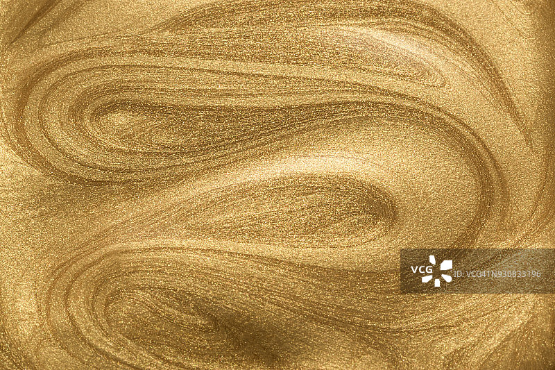 闪闪发光的金色油漆图片素材