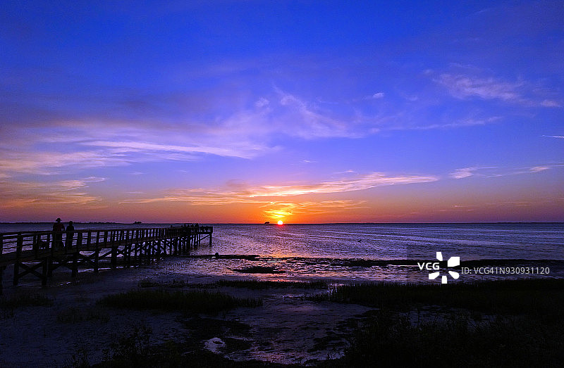 佛罗里达州日落图片素材