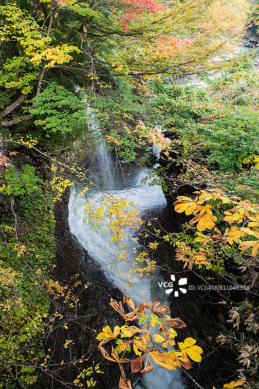 日本东北地区的秋季风光图片素材