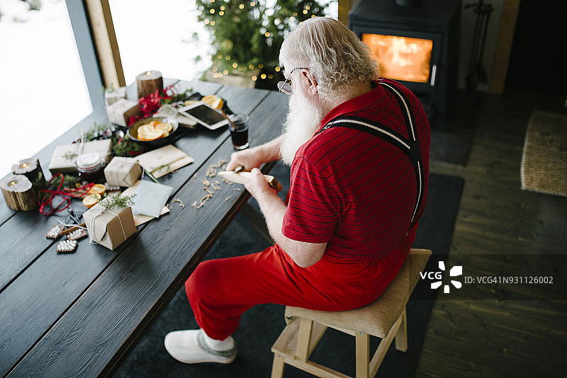 木匠圣诞老人图片素材